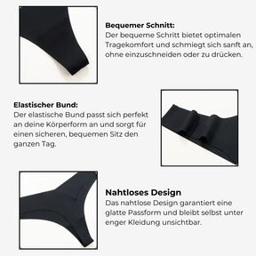 NUBELLE - Nahtloser V-Shape Slip 3er Set