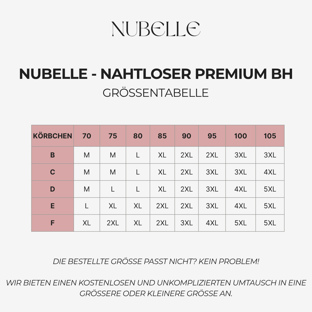 Nahtloser Premium BH Gratis Bundle