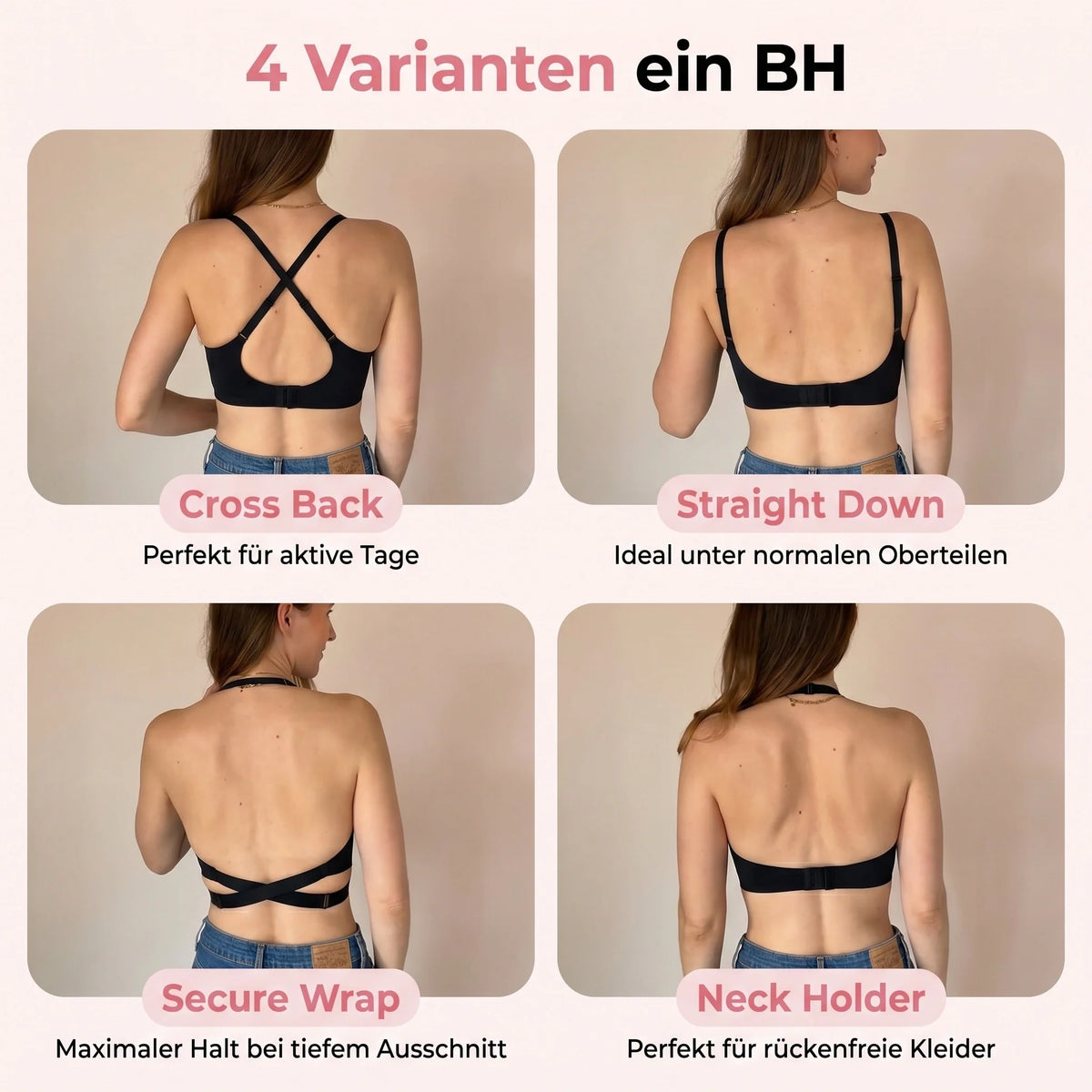 Nahtloser 4-WAY BH