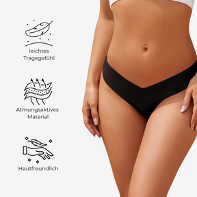 NUBELLE - Nahtloser V-Shape Slip 3er Set