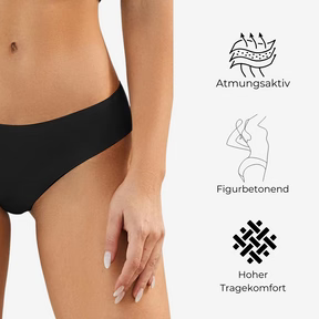 NUBELLE - Nahtloser Brazilian Comfort 3er Set