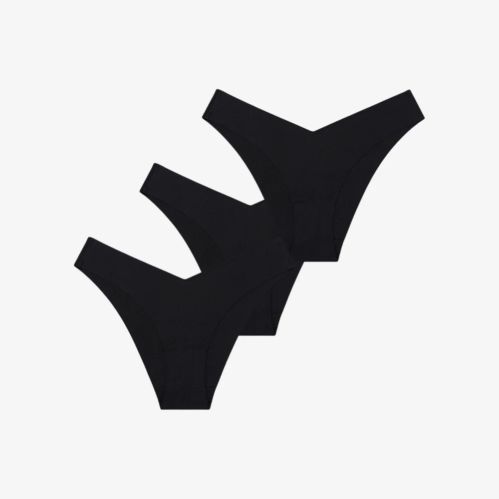 NUBELLE - Nahtloser V-Shape Slip 3er Set